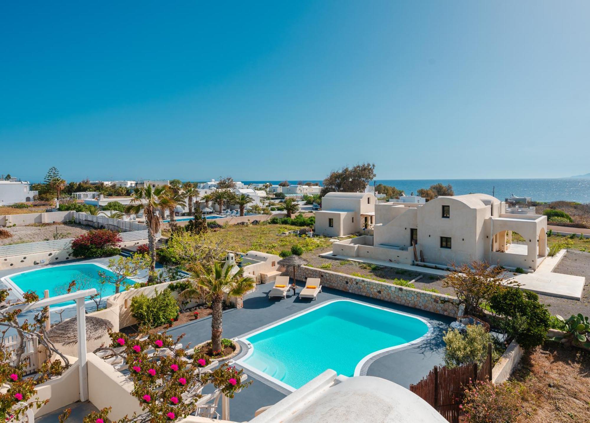 Theros Houses Santorini Kamári エクステリア 写真