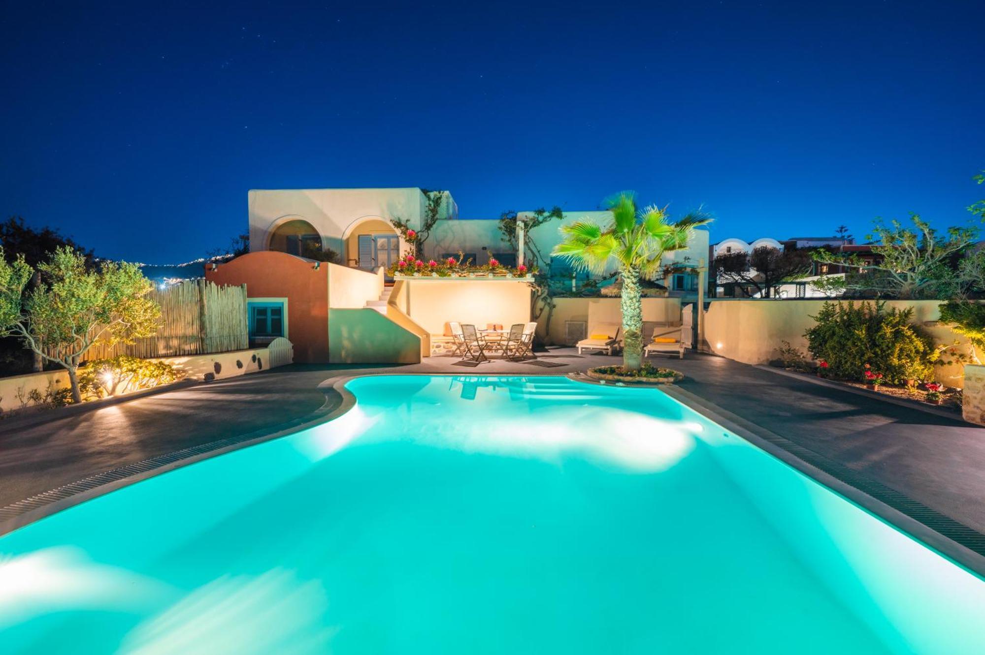 Theros Houses Santorini Kamári エクステリア 写真